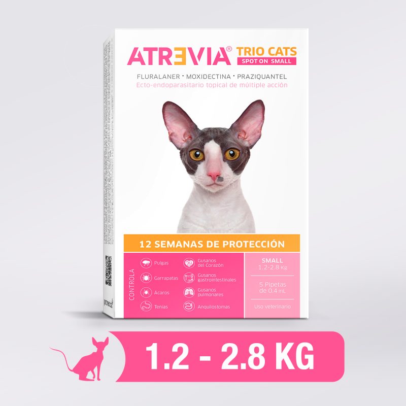 ATREVIA TRIO CATS Spot-On para Gatos