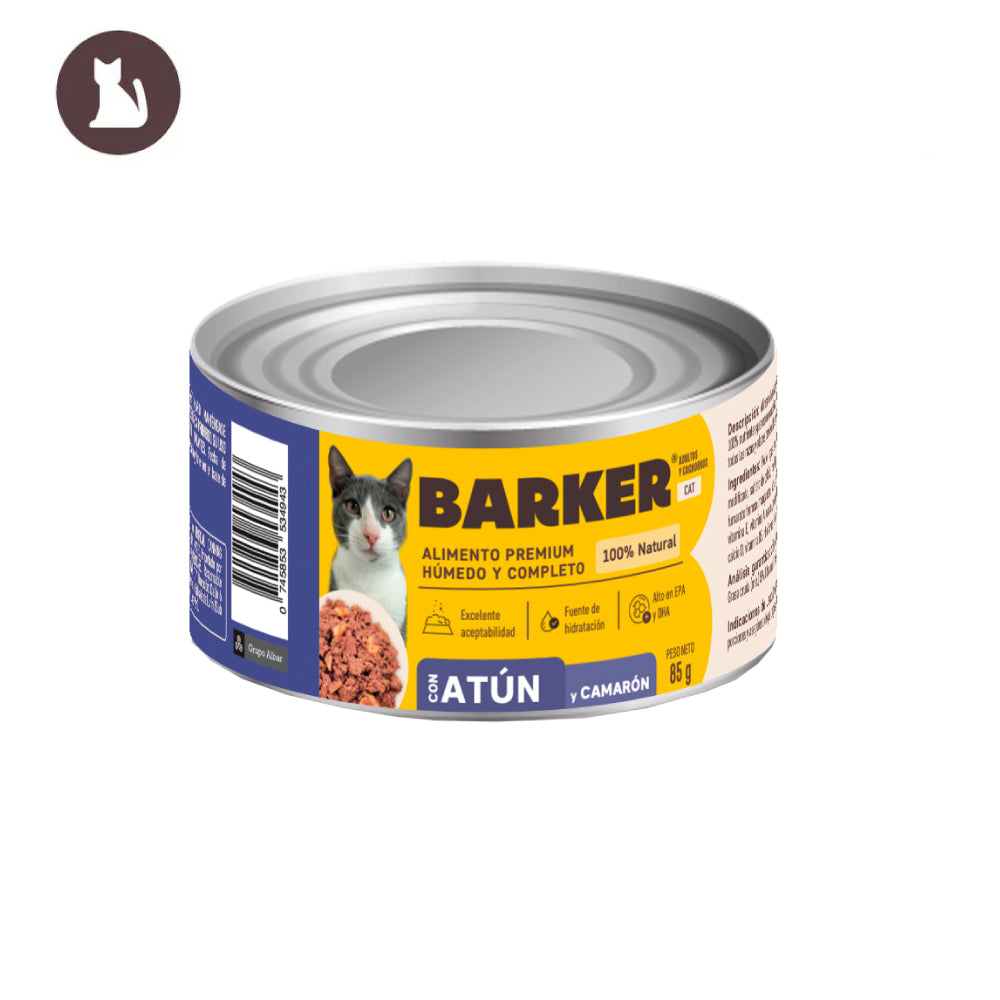 BARKER Cat Atún y Camarón
