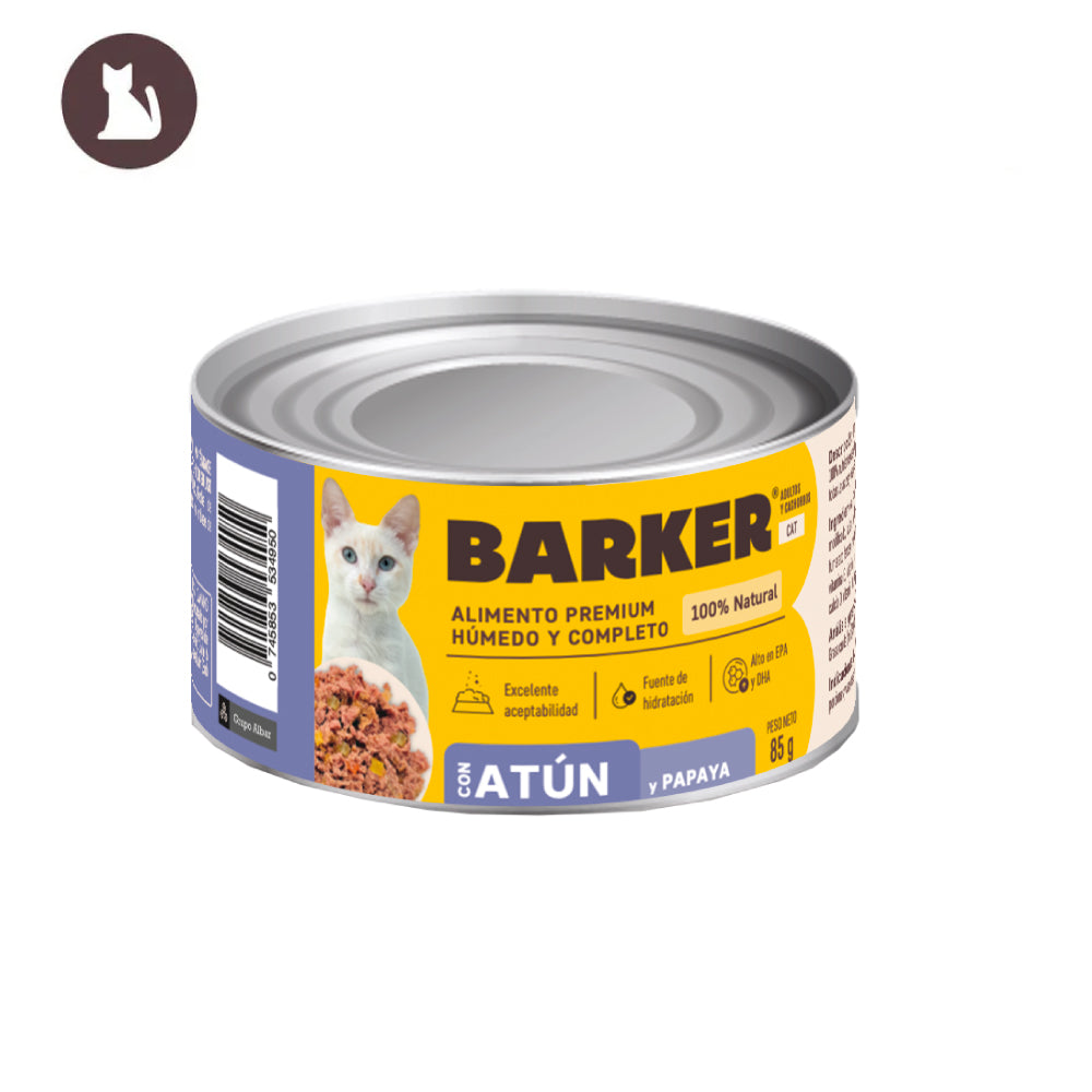 BARKER Cat Atún y Papaya
