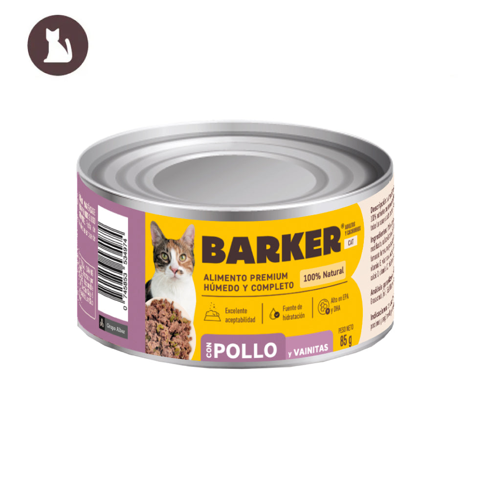 BARKER Cat Pollo y Vainitas
