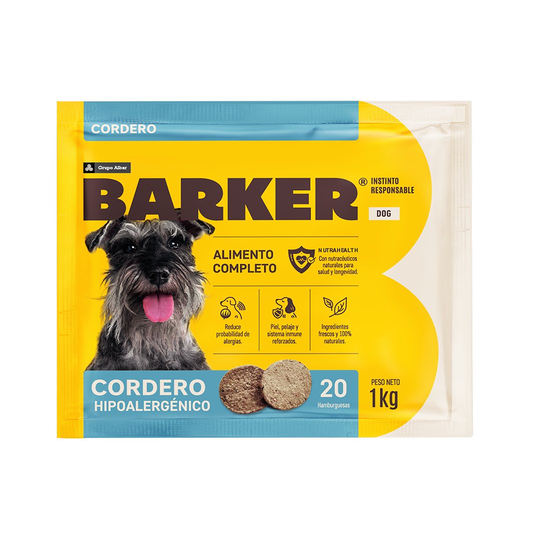 BARKER Hamburguesas de Cordero x 20 und