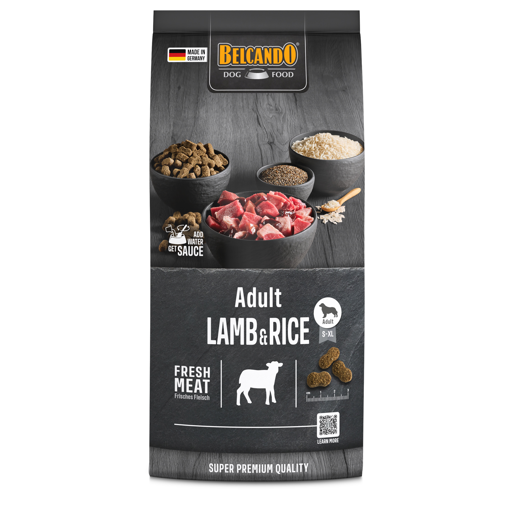 BELCANDO Adult Lamb & Rice (Razas Medianas y Grandes)
