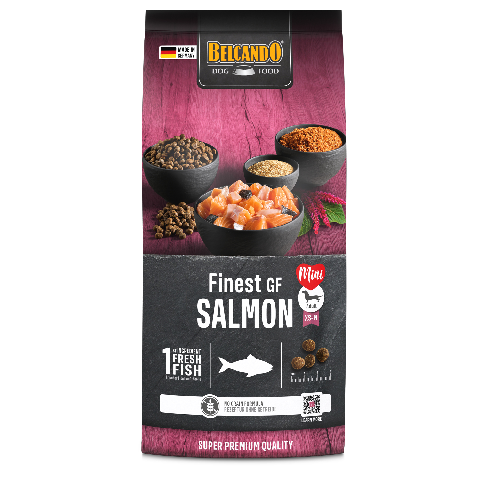 BELCANDO Grain Free Adult Finest Salmón (Razas Mini a Medianas)