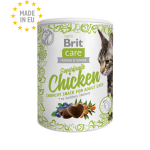 BRIT CARE Cat Superfruits Chicken Crunchy Snacks Gato Adulto - Lata