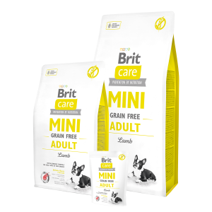 BRIT CARE Dog Grain Free Adult Mini Lamb