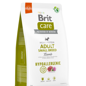 BRIT CARE Dog Hypoallergenic Adult Small Breed Lamb
