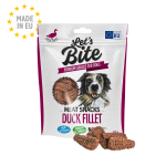 BRIT Let's Bite Dog Meat Snacks Duck Fillet - Pouch