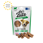 BRIT Let's Bite Dog Meat Snacks Puppy Lamb Bars - Pouch