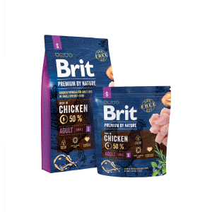 BRIT PREMIUM By Nature Dog Adult Small Chicken
