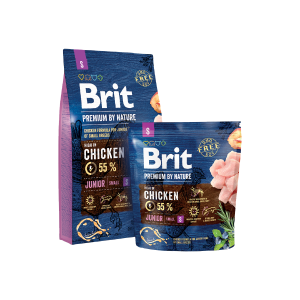BRIT PREMIUM By Nature Dog Junior Small Chicken
