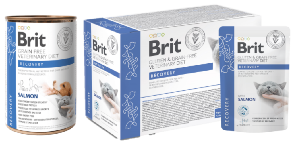 BRIT Veterinary Diet Cat Grain Free Recovery - Pouch