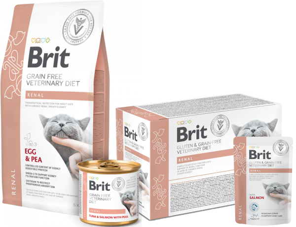 BRIT Veterinary Diet Cat Grain Free Renal - Lata