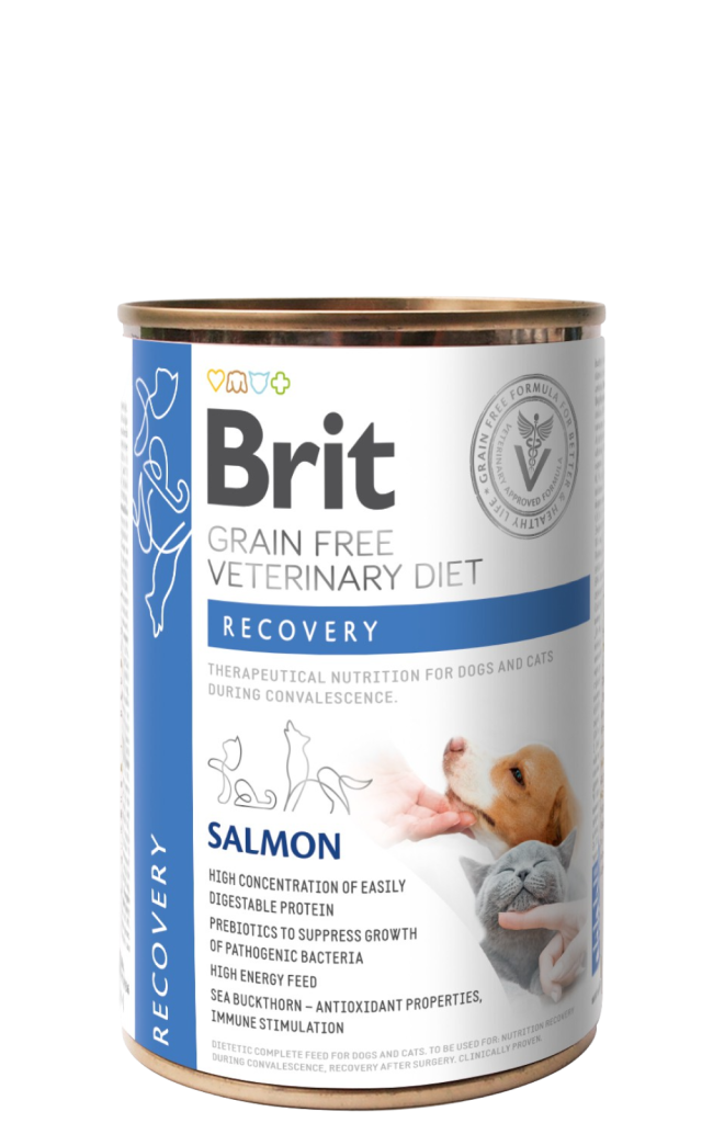 BRIT Veterinary Diet Dog & Cat Grain Free Recovery - Lata