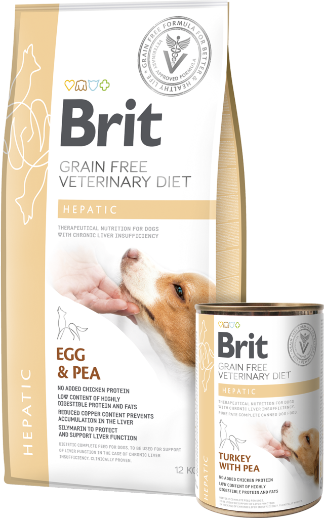 BRIT Veterinary Diet Dog Grain Free Hepatic - Lata
