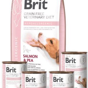 BRIT Veterinary Diet Dog Grain Free Hypoallergenic - Lata