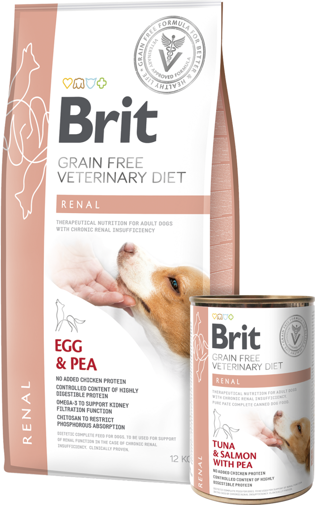 BRIT Veterinary Diet Dog Grain Free Renal - Lata