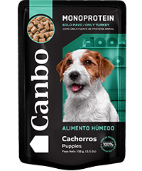 CANBO Dog Monoprotein Cachorros Pavo - Pouch