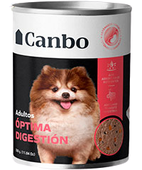 CANBO Dog Paté Adulto Óptima Digestión - Lata