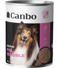 CANBO Dog Paté Adulto Piel Sensible - Lata