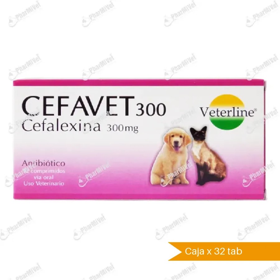 CEFAVET (Cefalexina) 300 MG - Veterline