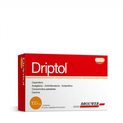 DRIPTOL Carprofeno Comprimidos para Perros - Brouwer