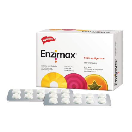 ENZIMAX Enzimas Digestivas Comprimido - Holliday