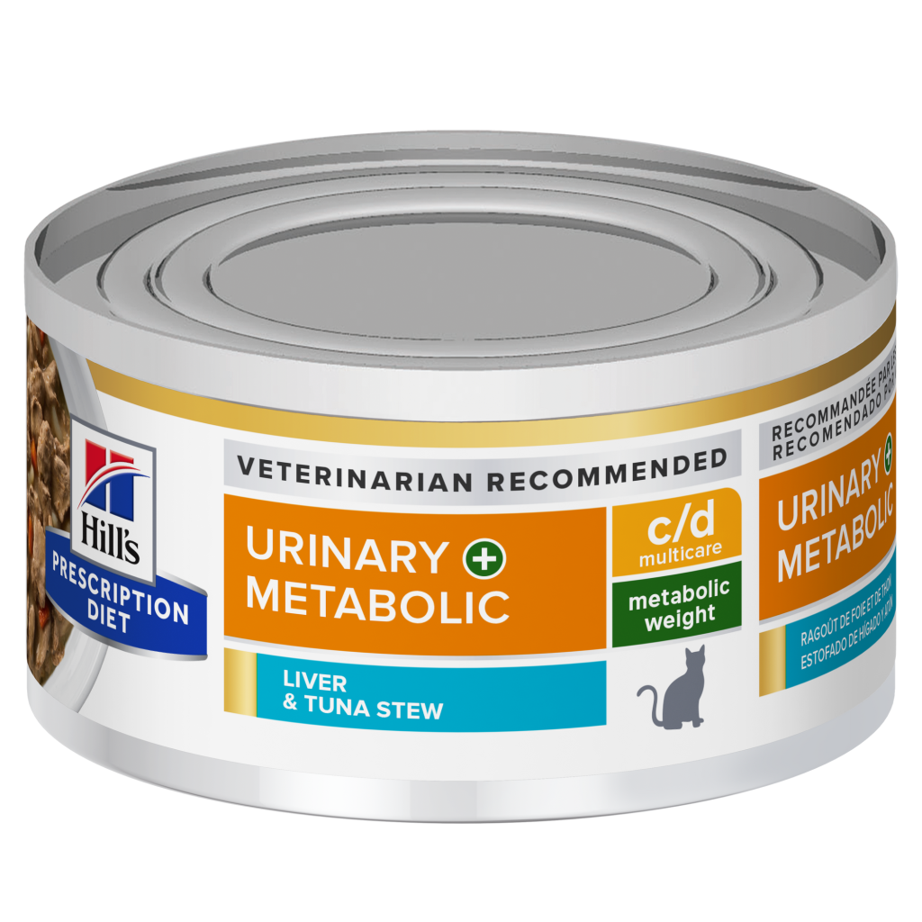 HILL'S PD Feline Urinary + Metabolic C/D Multicare - Lata