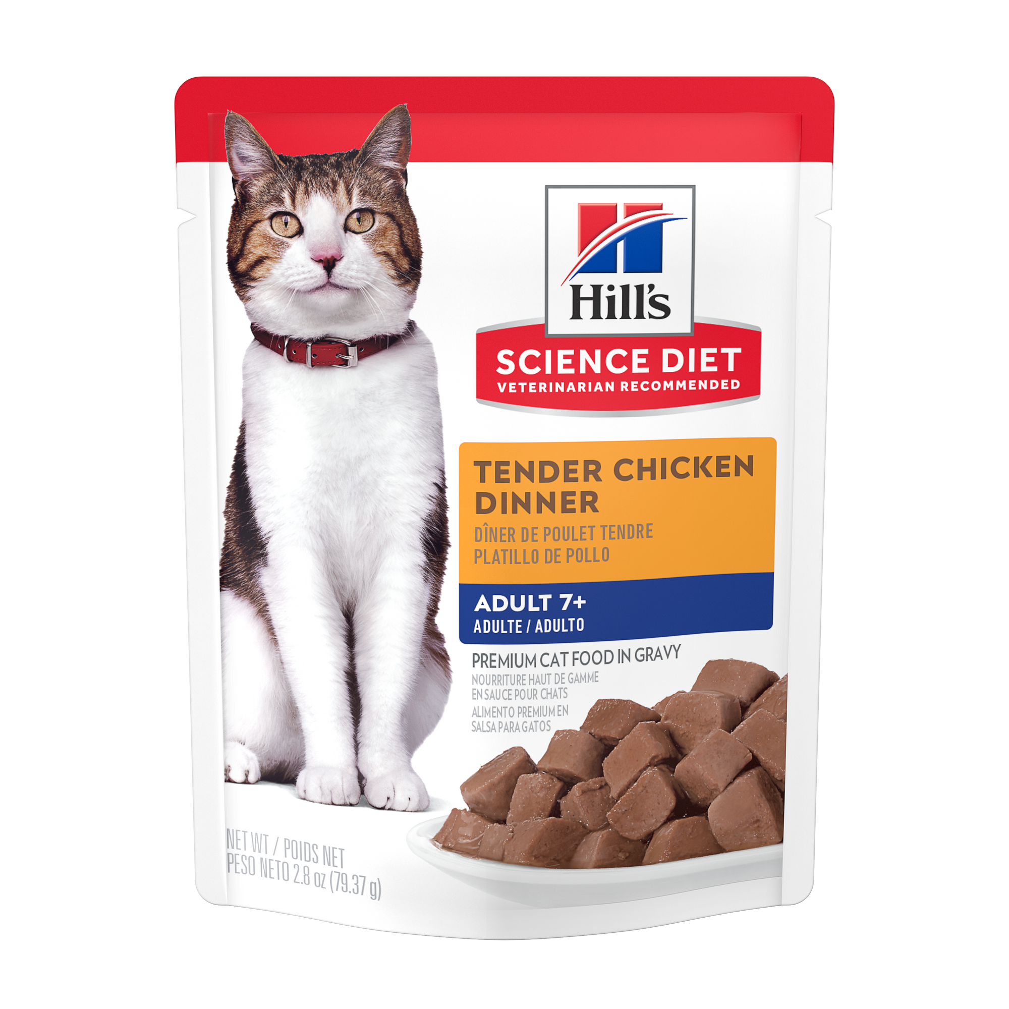 HILL'S SD Feline Adult 7+ Chicken Tender Dinner - Pouch