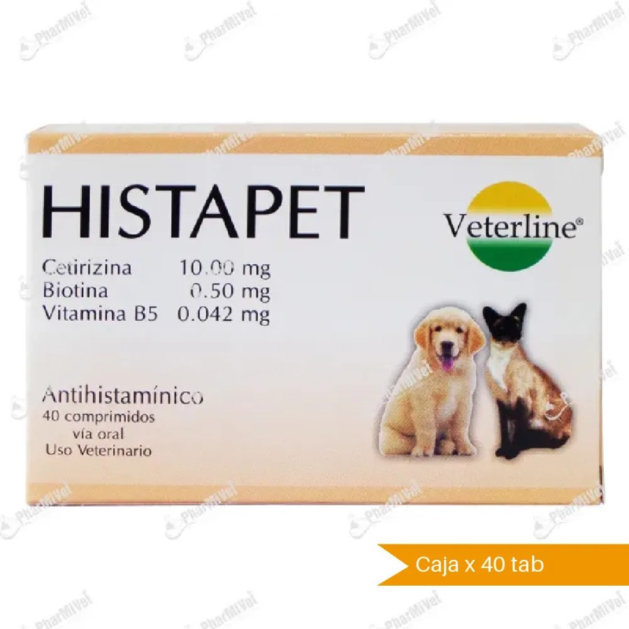 HISTAPET Antihistamínico - Veterline