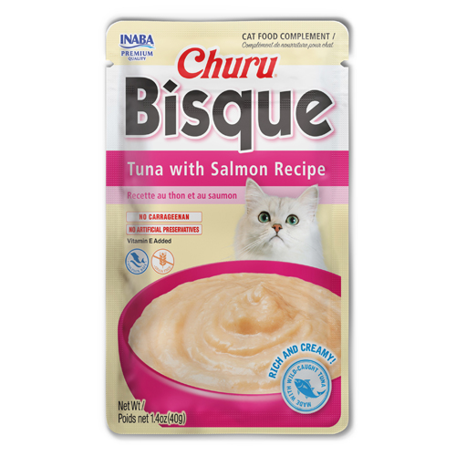 INABA Churu Bisque Cat Tuna with Salmon