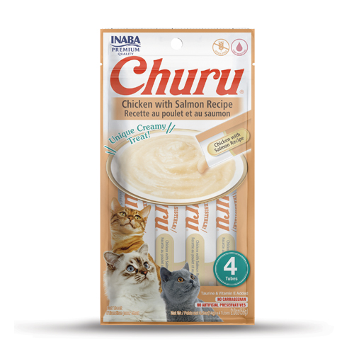 INABA Churu Cat Pollo y Salmón