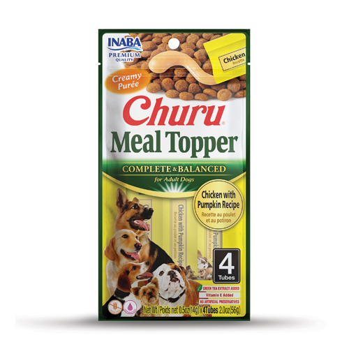 INABA Churu Dog Pollo con Vegetales - 4 Tubos