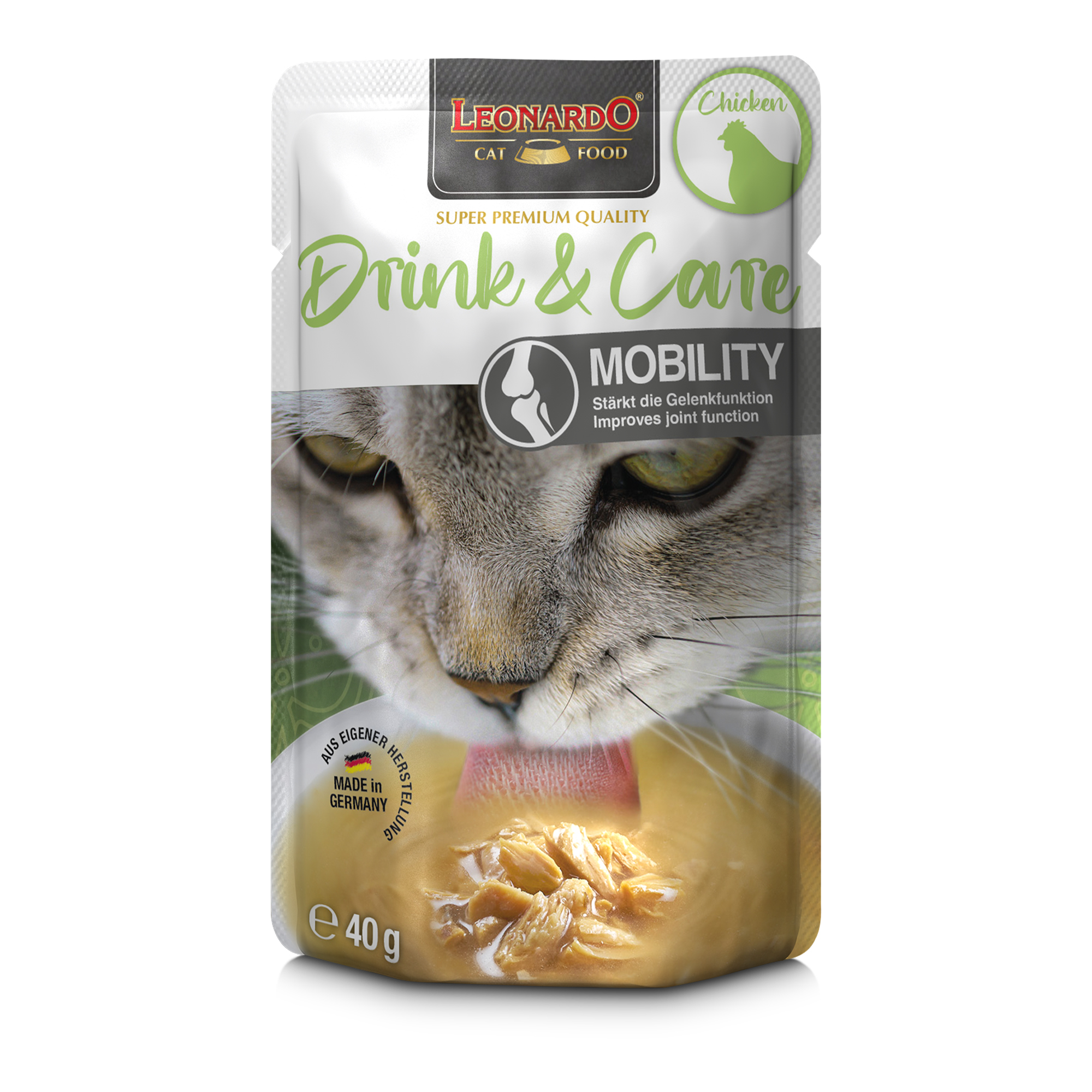 LEONARDO Drink Mobility - Pouch Alimento Humedo para Perros