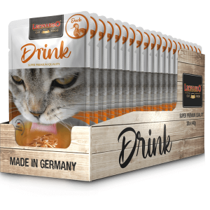 LEONARDO Drink Pato - Pouch Alimento Humedo para Perros