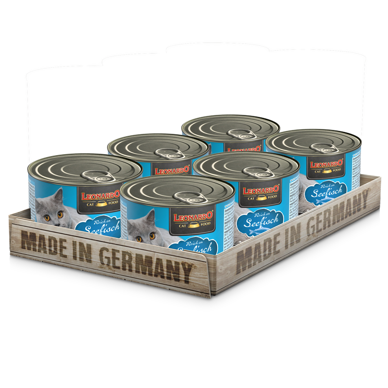 LEONARDO Quality Selection Pescado - Lata Alimento Humedo para Perros