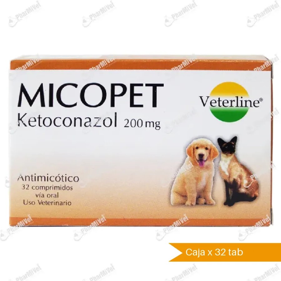 MICOPET (Ketoconazol) 200 MG - Veterline