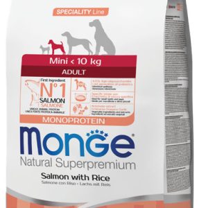 MONGE Canine Adult Mini Salmón y Arroz