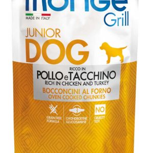 MONGE Canine Grill Puppy y Junior Pollo y Pavo