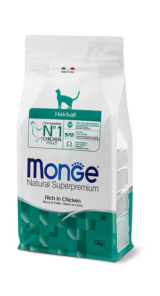 MONGE Feline Adult Hairball Control