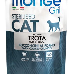 MONGE Feline Grill Adult Sterilised Trucha