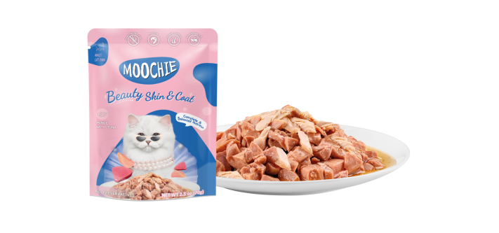 MOOCHIE Cat Benefits Beauty Skin & Coat - Pouch