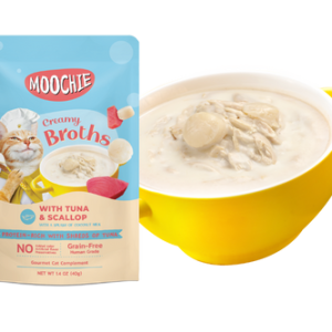MOOCHIE Cat Creamy Broths Atún y Salmón - Pouch