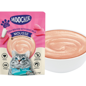 MOOCHIE Cat Mousse Atún con Leche de Cabra - Pouch