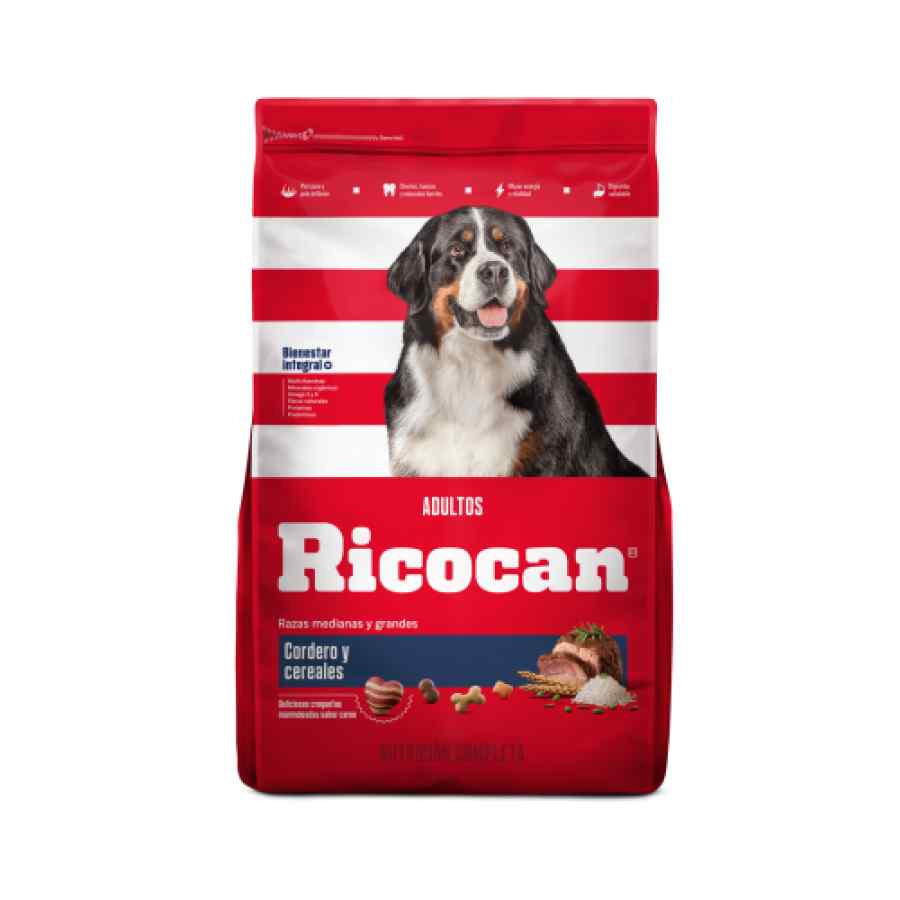 RICOCAN Raza Mediana y Grande Adulto (Cordero)