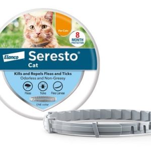 SERESTO Collar Antipulgas para Perros Pequeños y Gatos