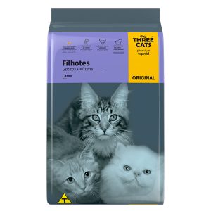 THREE CATS Premium Gatitos (Carne)