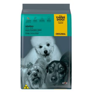 THREE DOGS Super Premium Adulto Raza Pequeña (Cordero)