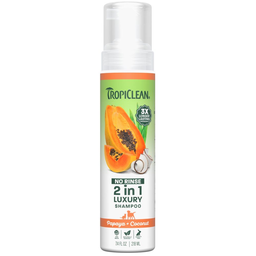 TROPICLEAN Shampoo Seco para Perros