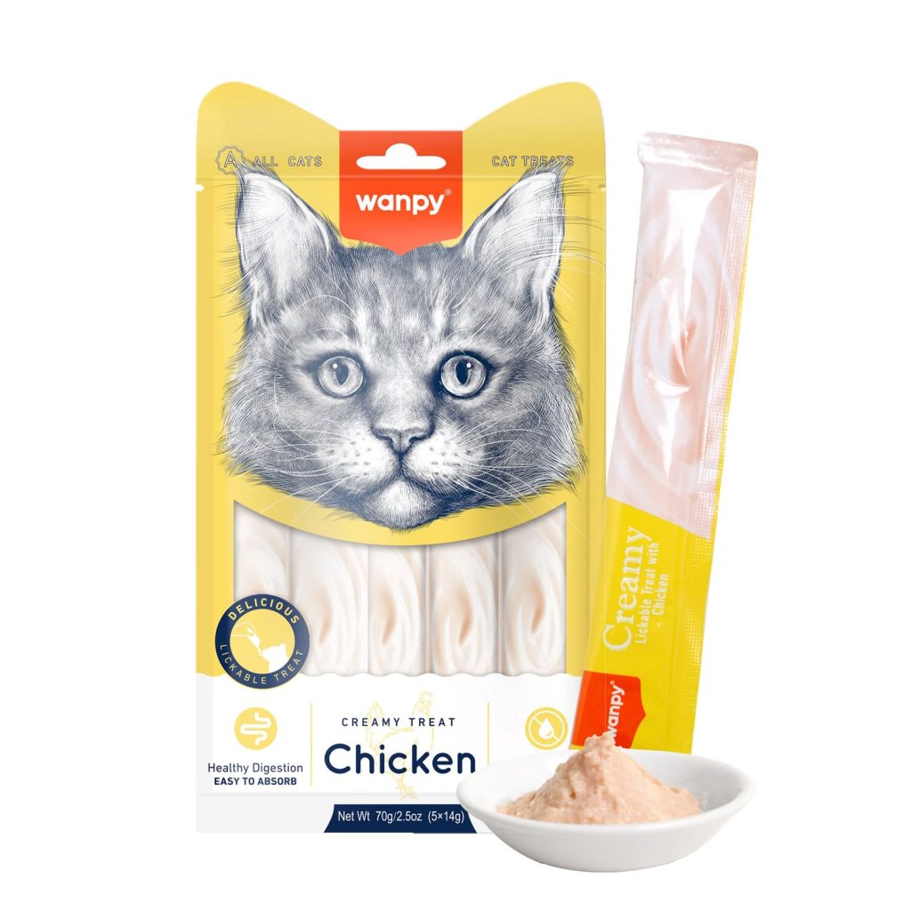 WANPY Creamy Treat para Gatos