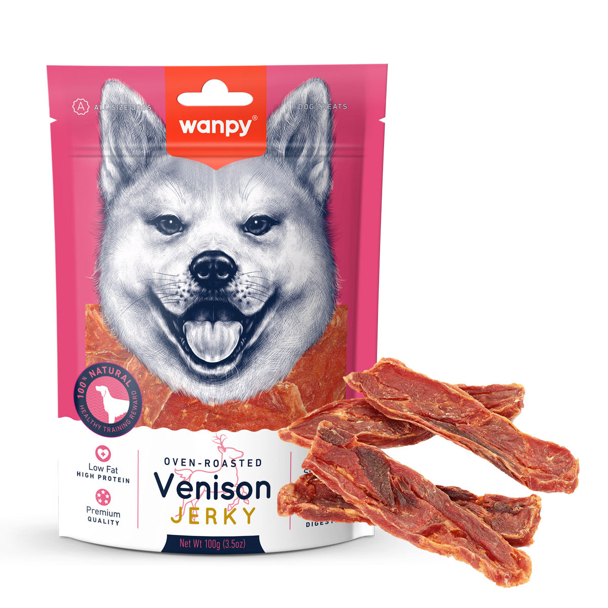 WANPY Dog Jerky Venison